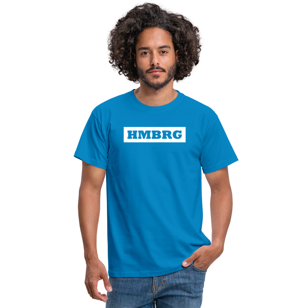 T-Shirt Hamburg "HMBRG" Bright Edition - royal blue