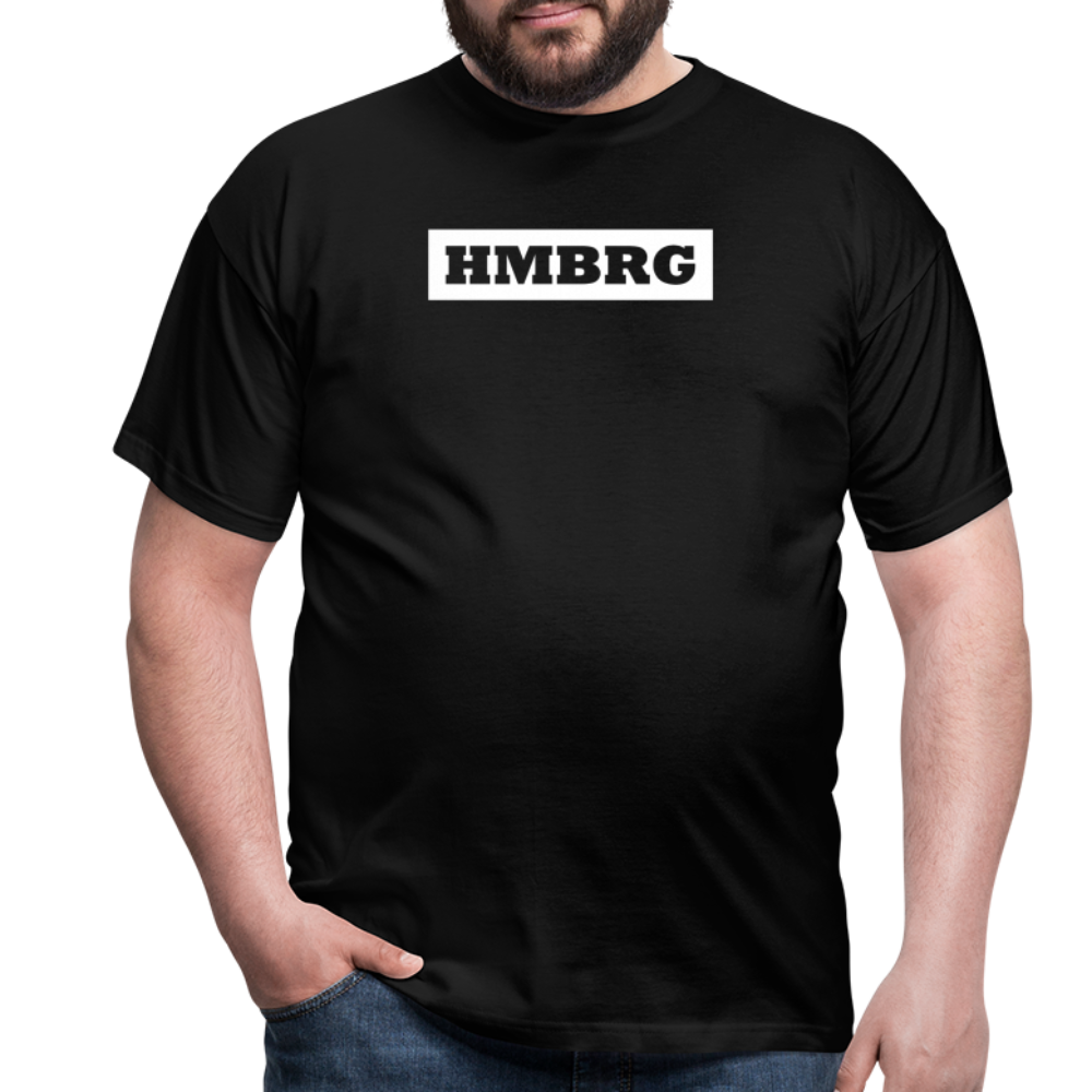 T-Shirt Hamburg "HMBRG" Bright Edition - black