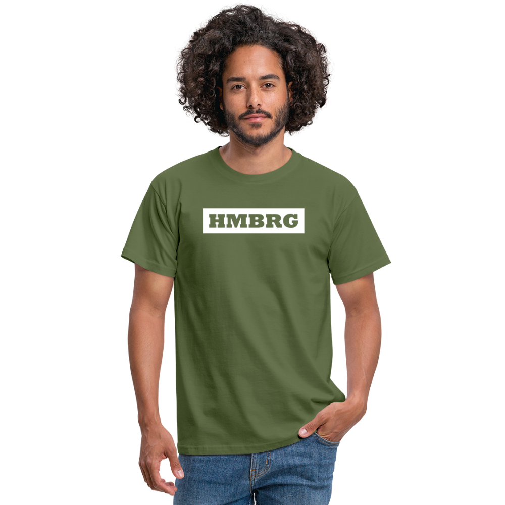 T-Shirt Hamburg "HMBRG" Bright Edition - military green