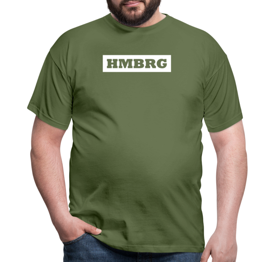 T-Shirt Hamburg "HMBRG" Bright Edition - military green