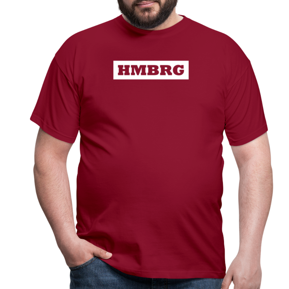 T-Shirt Hamburg "HMBRG" Bright Edition - brick red