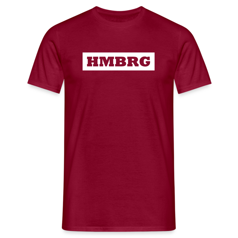 T-Shirt Hamburg "HMBRG" Bright Edition - brick red