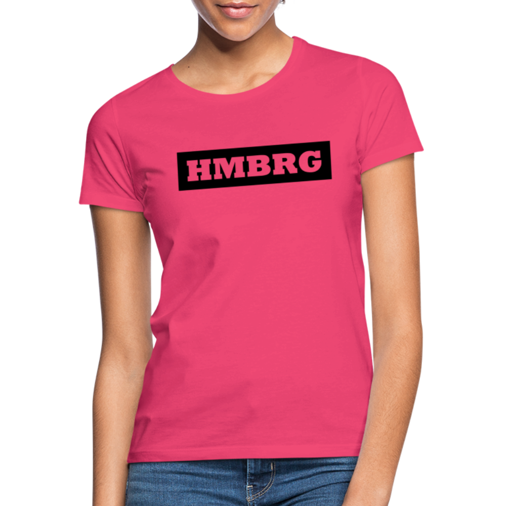 T-Shirt Ladies Hamburg "HMBRG" - azalea