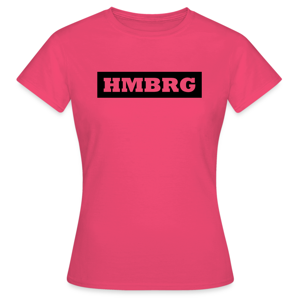 T-Shirt Ladies Hamburg "HMBRG" - azalea