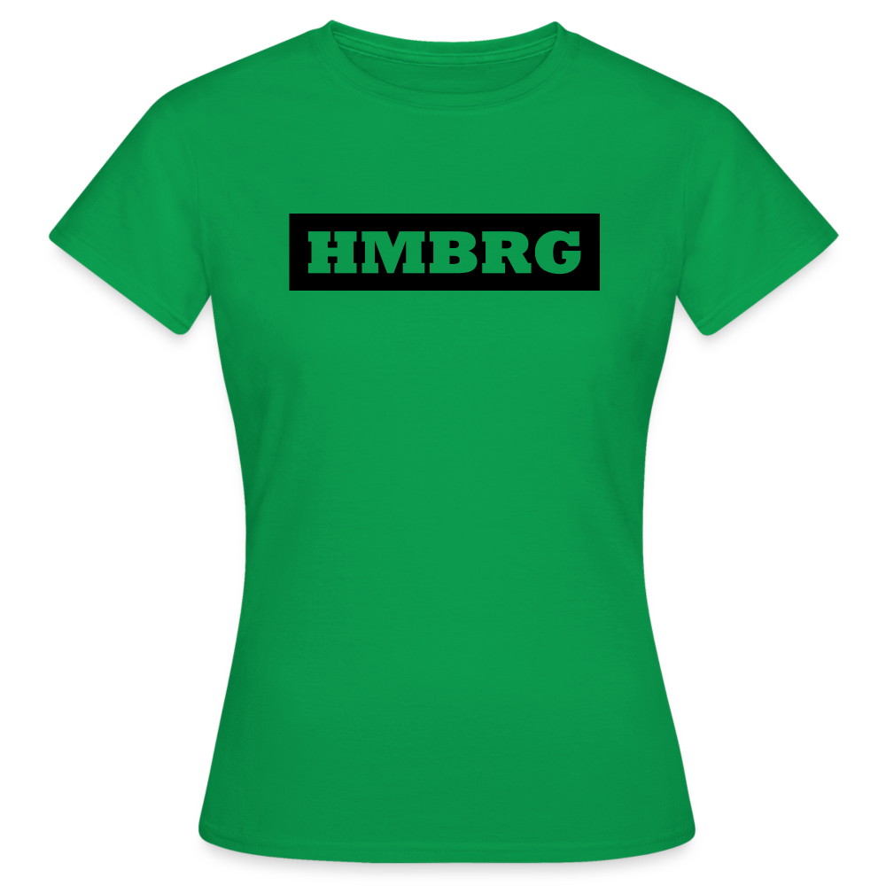 T-Shirt Ladies Hamburg "HMBRG" - kelly green
