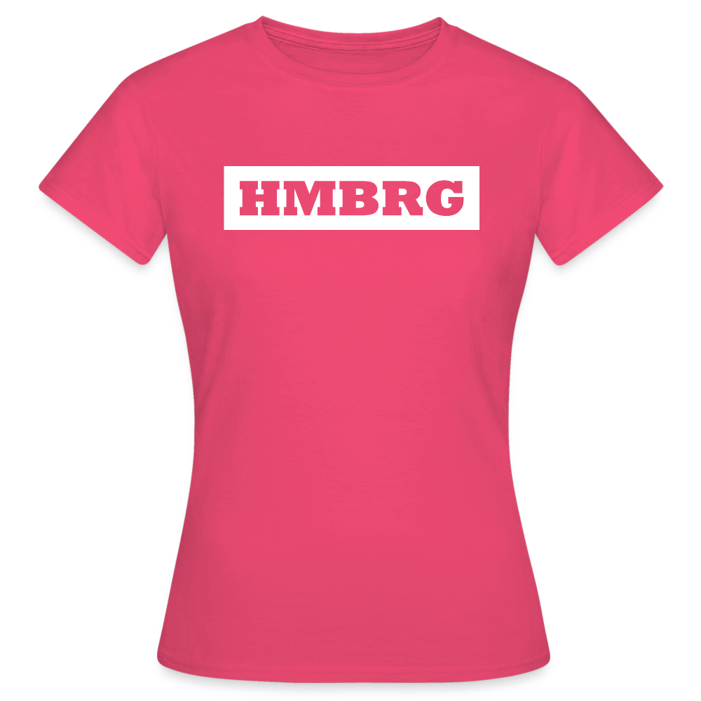 T-Shirt Ladies Hamburg "HMBRG" Bright Edition - azalea
