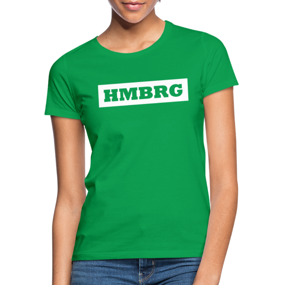 T-Shirt Ladies Hamburg "HMBRG" Bright Edition - kelly green