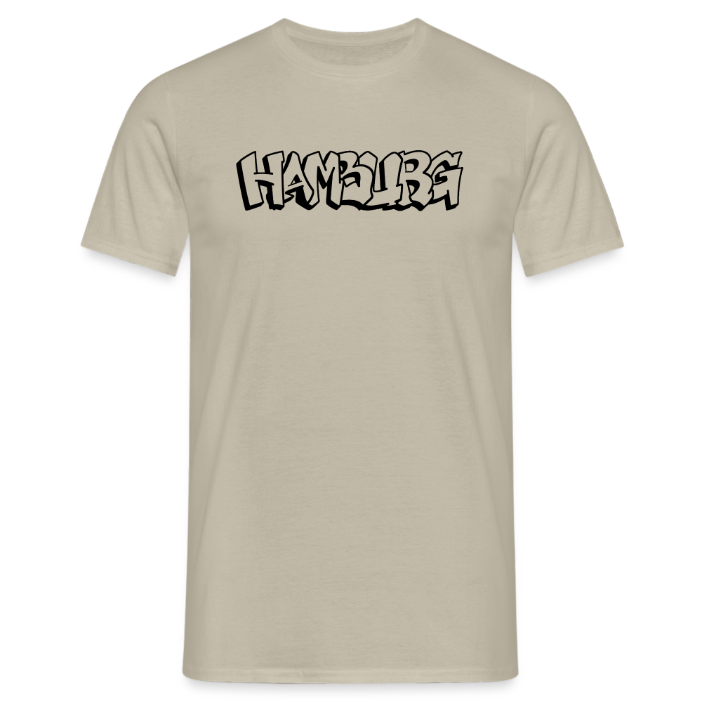 T-Shirt Hamburg "Graffiti" - sand beige