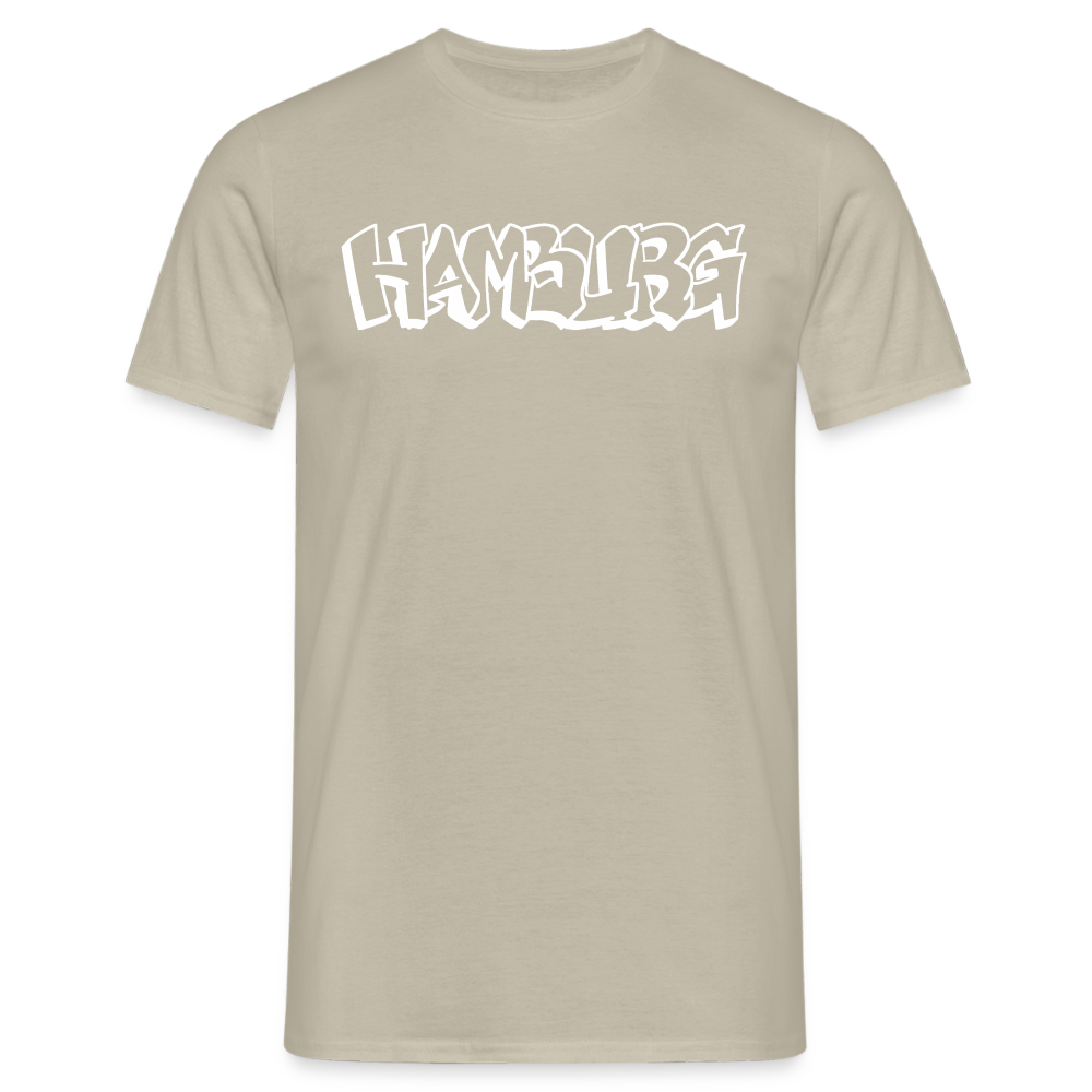 T-Shirt Hamburg "Graffiti" Bright Edition - sand beige