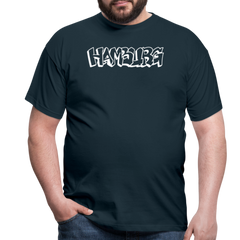 T-Shirt Hamburg "Graffiti" Bright Edition - navy
