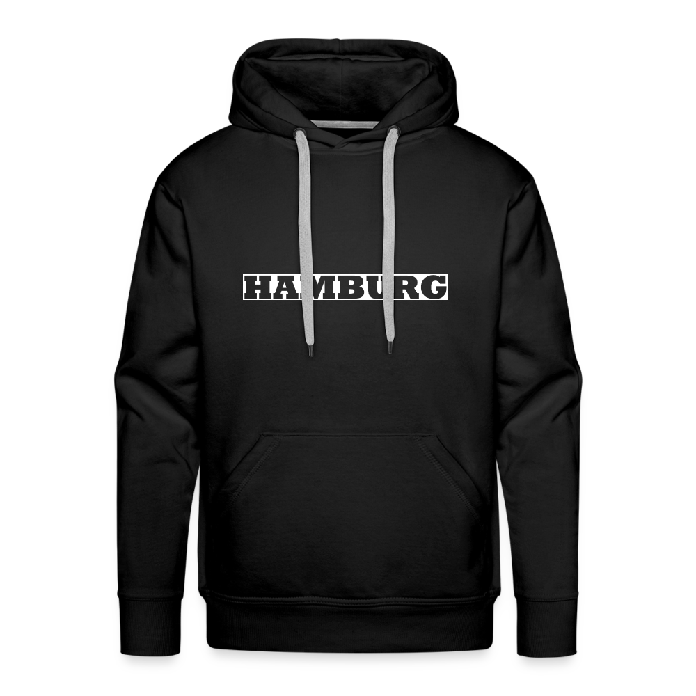 Hoodie Hamburg "Bold" Bright Edition - black