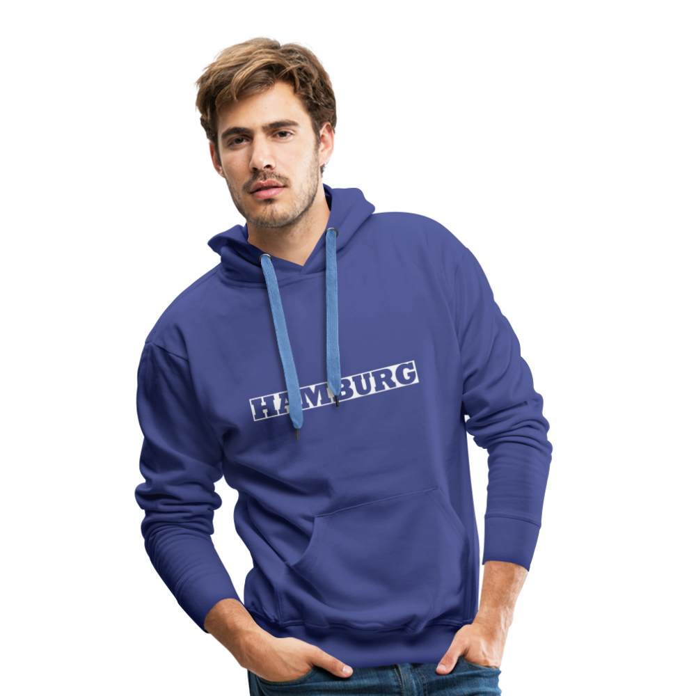 Hoodie Hamburg "Bold" Bright Edition - royal blue