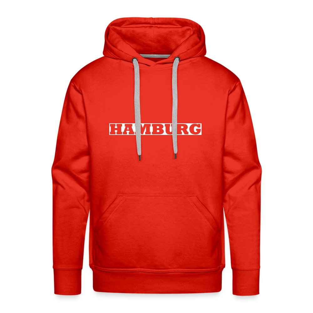 Hoodie Hamburg "Bold" Bright Edition - red