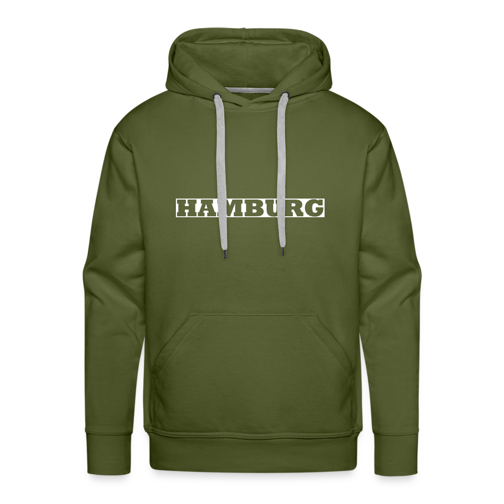 Hoodie Hamburg "Bold" Bright Edition - olive green