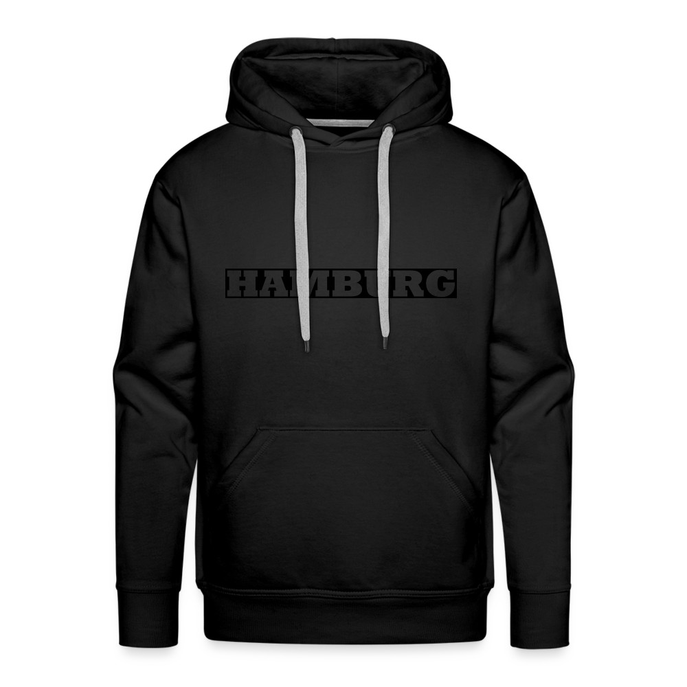 Hoodie Hamburg "Bold" Dark Edition - black