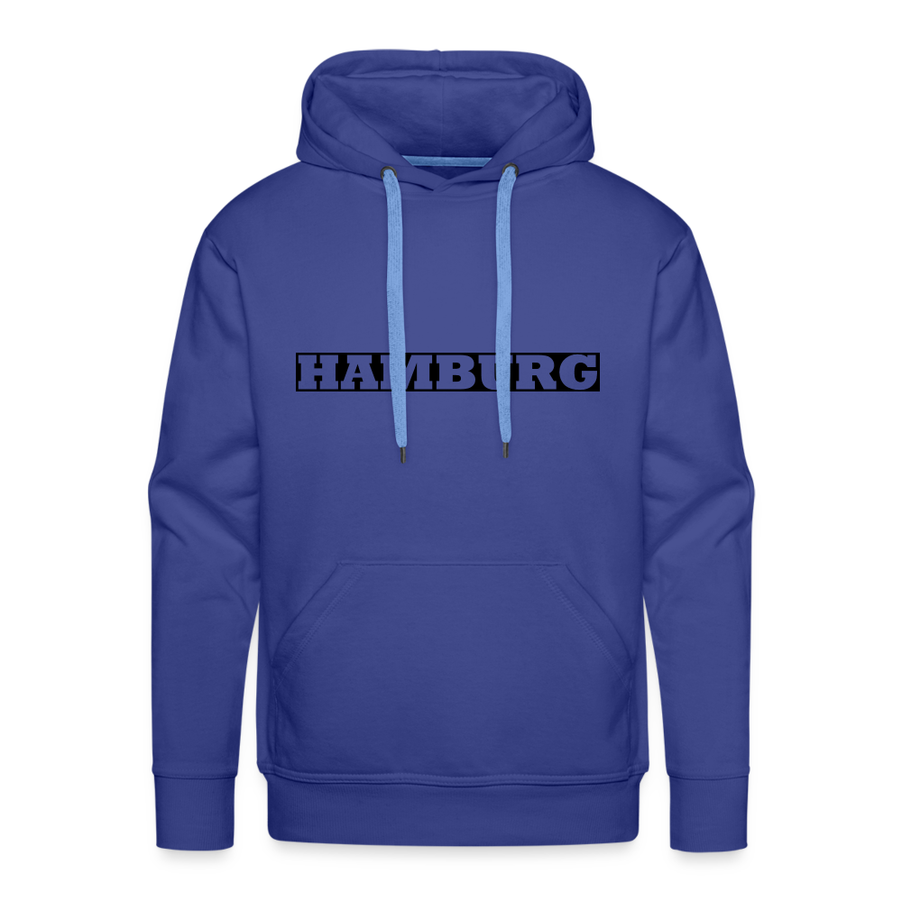 Hoodie Hamburg "Bold" Dark Edition - royal blue
