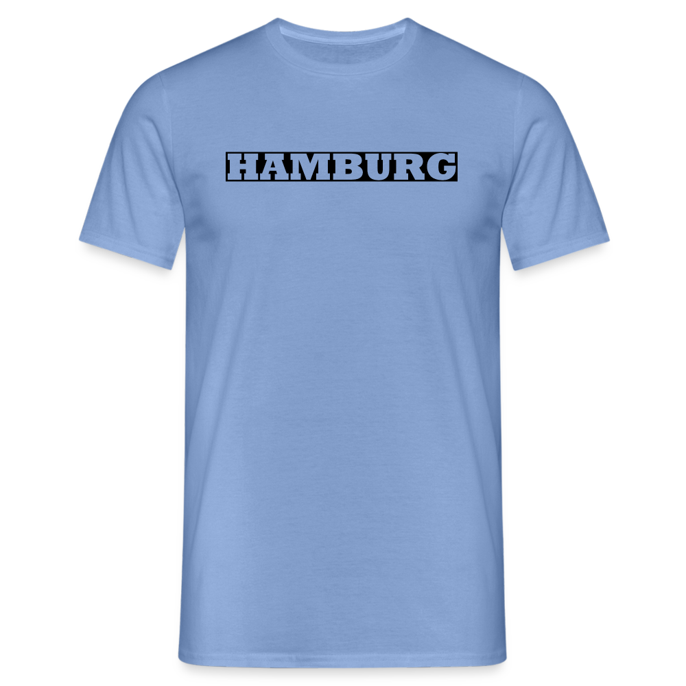 T-Shirt Hamburg "Bold" - carolina blue