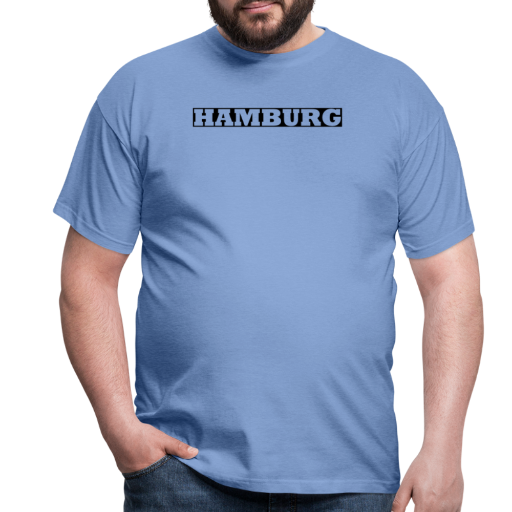T-Shirt Hamburg "Bold" - carolina blue