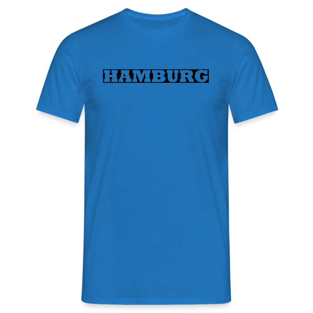 T-Shirt Hamburg "Bold" - royal blue