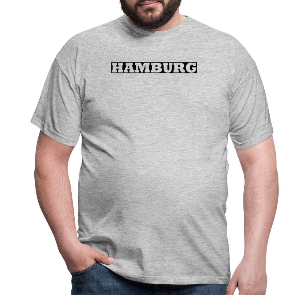 T-Shirt Hamburg "Bold" - heather grey