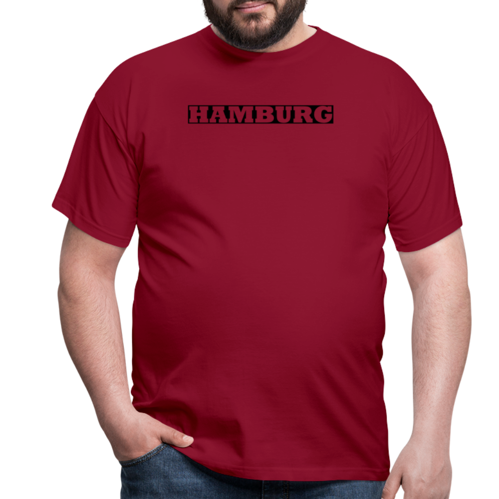 T-Shirt Hamburg "Bold" - brick red