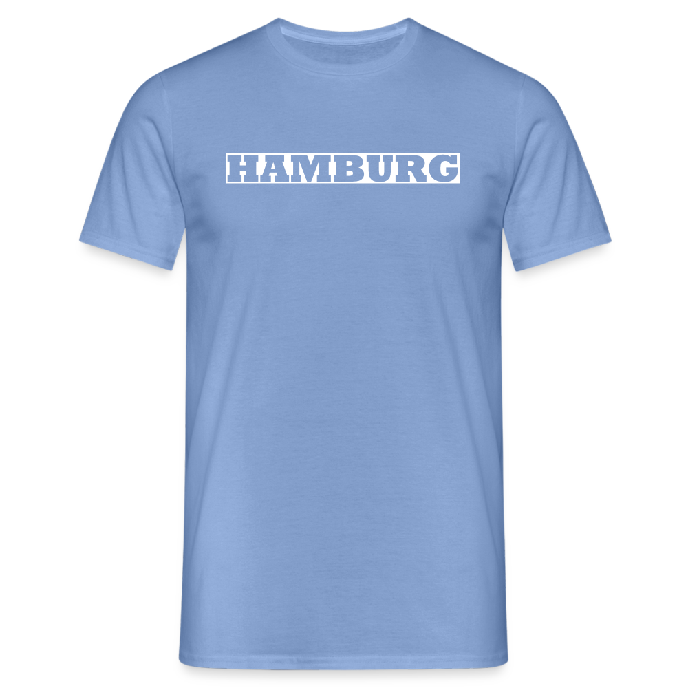 T-Shirt Hamburg "Bold" Bright Edition - carolina blue