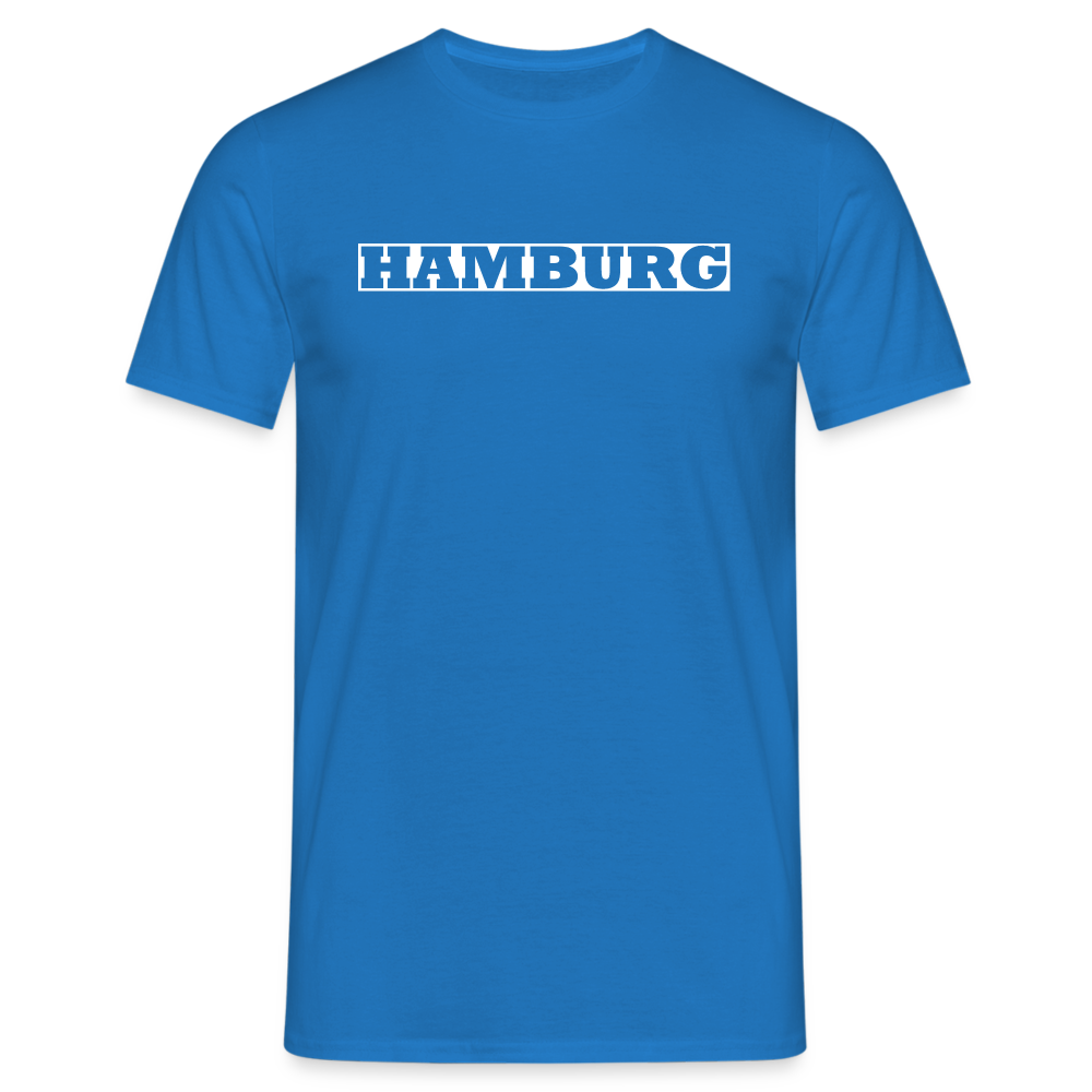 T-Shirt Hamburg "Bold" Bright Edition - royal blue
