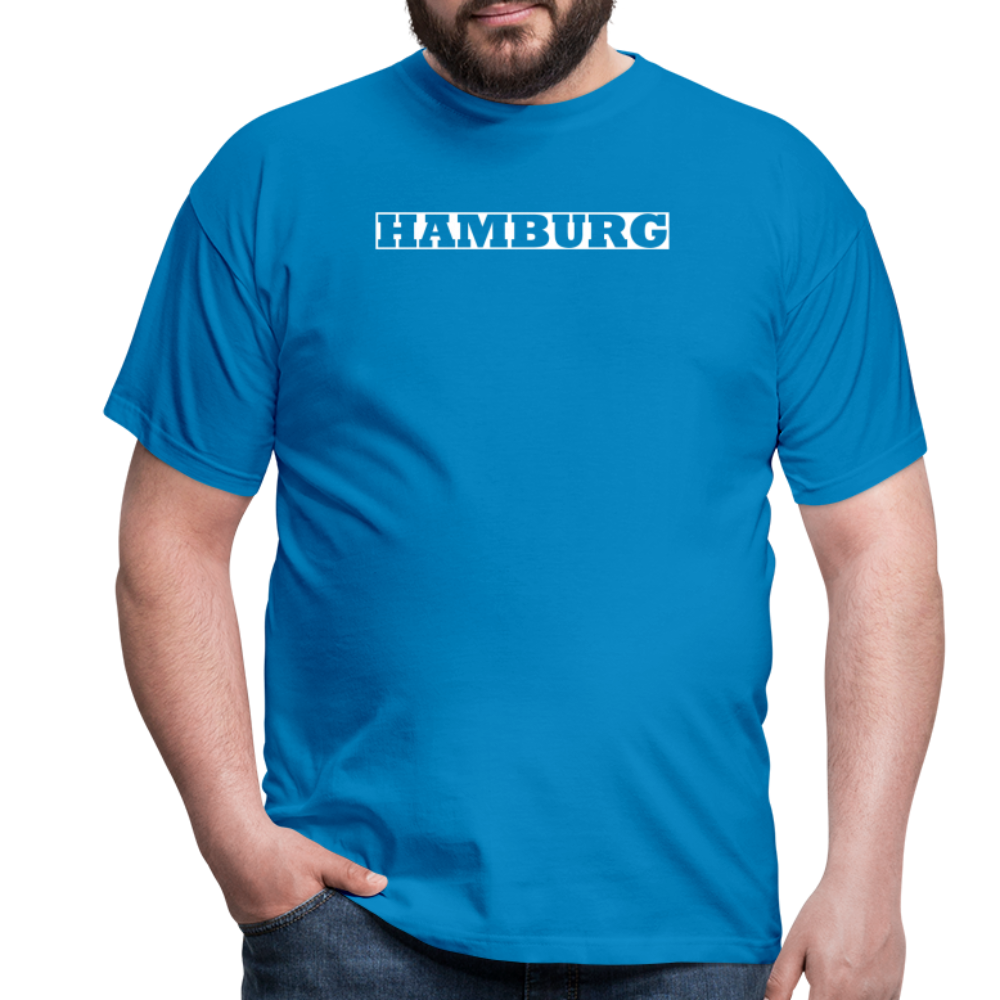 T-Shirt Hamburg "Bold" Bright Edition - royal blue