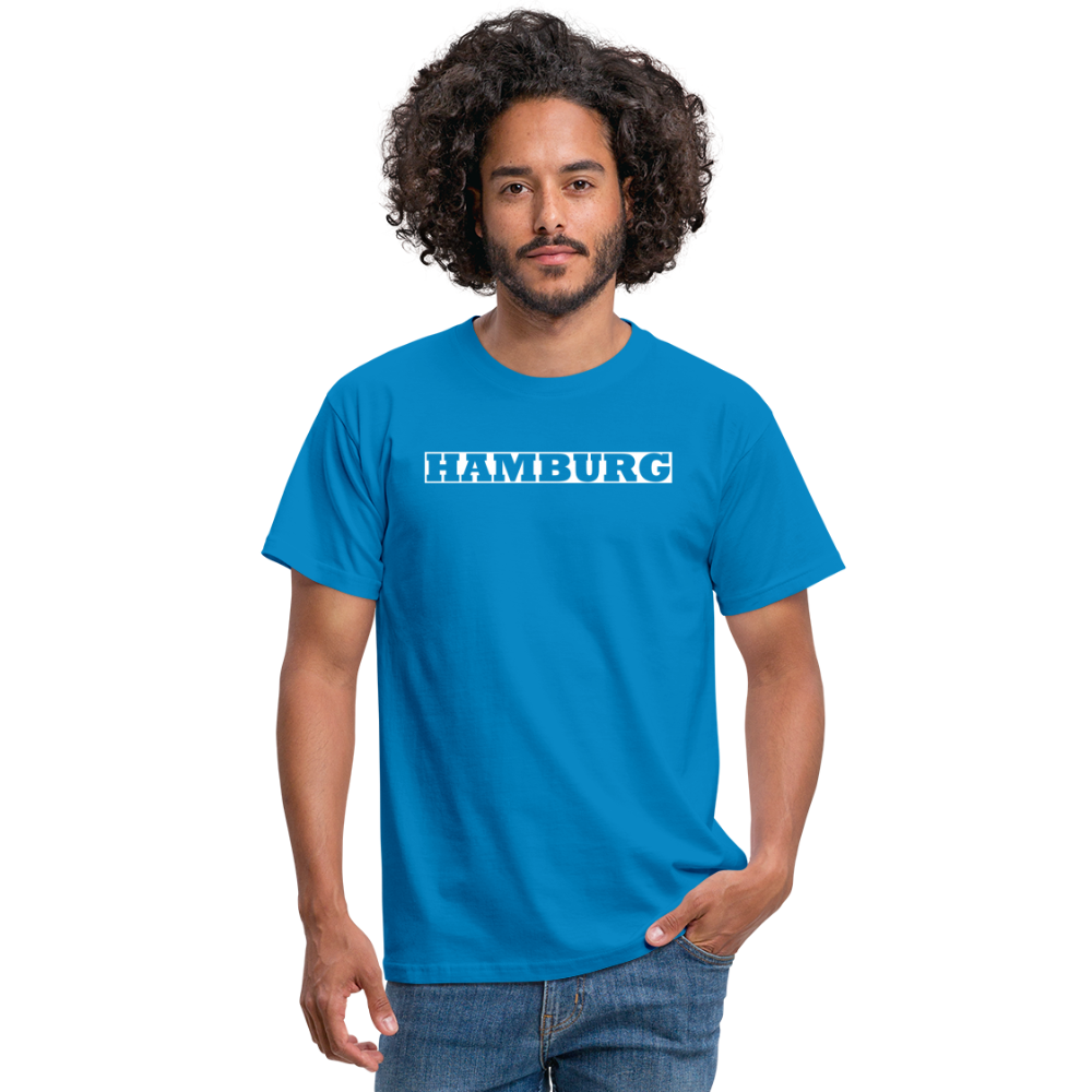 T-Shirt Hamburg "Bold" Bright Edition - royal blue