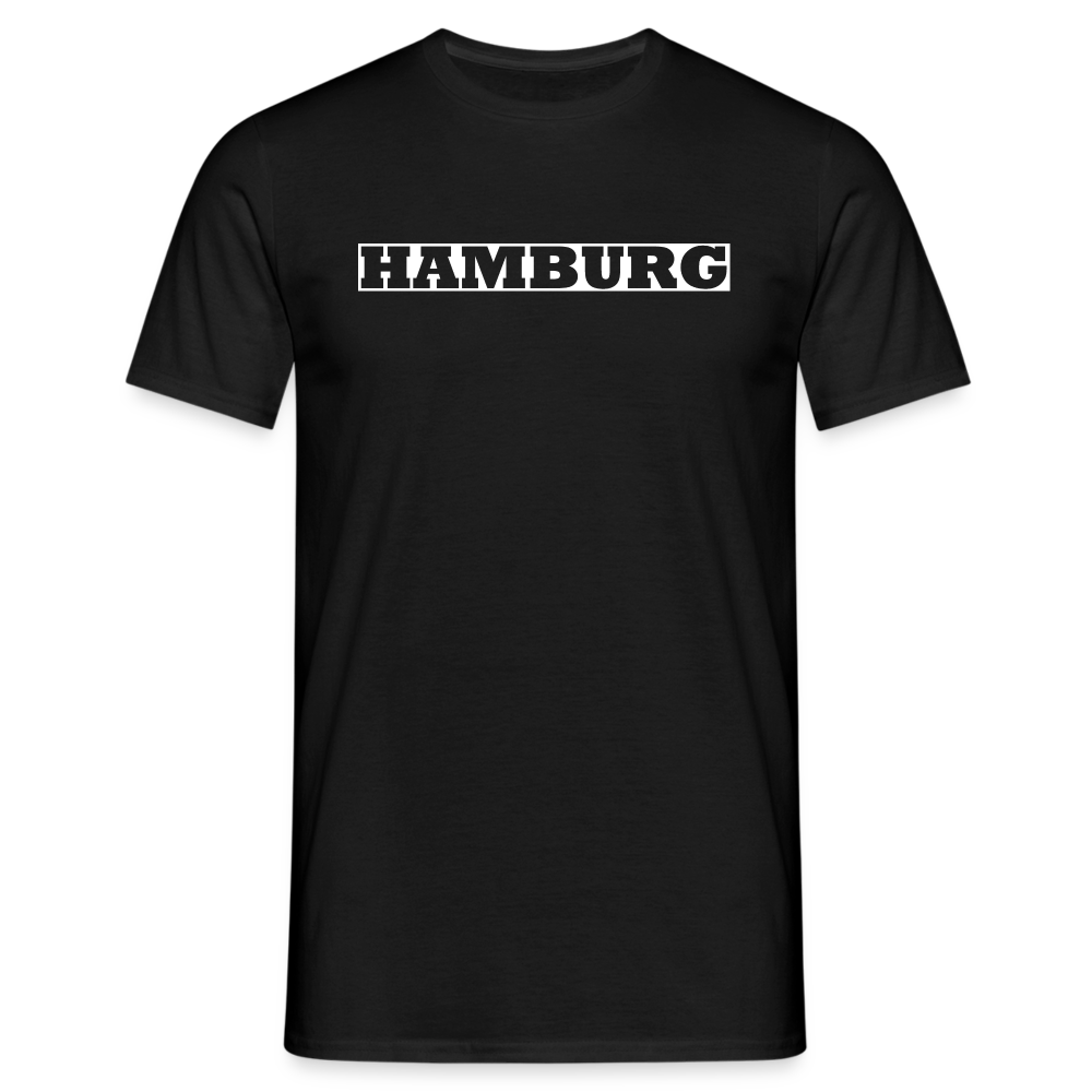 T-Shirt Hamburg "Bold" Bright Edition - black