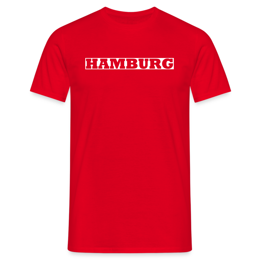 T-Shirt Hamburg "Bold" Bright Edition - red