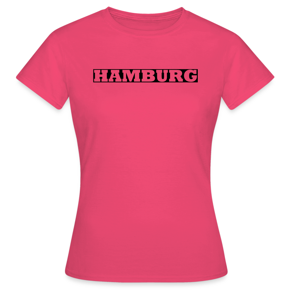 T-Shirt Ladies Hamburg "Bold" - azalea
