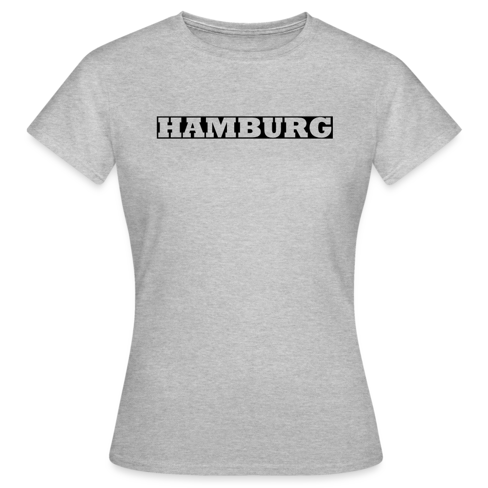 T-Shirt Ladies Hamburg "Bold" - heather grey