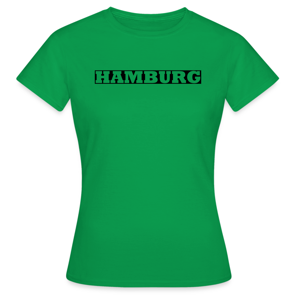 T-Shirt Ladies Hamburg "Bold" - kelly green