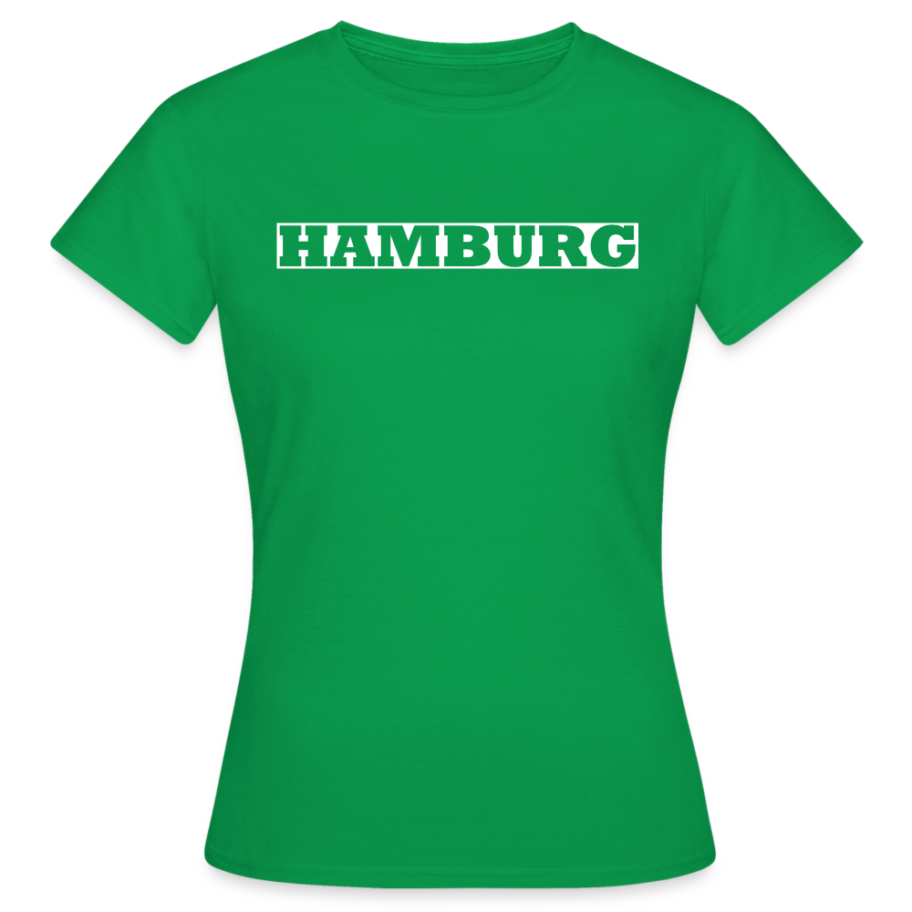 T-Shirt Ladies Hamburg "Bold" Bright Edition - kelly green