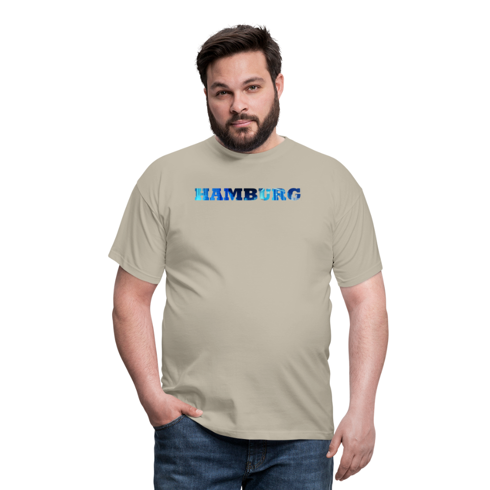T-Shirt Hamburg "Panorama Bold" - sand beige