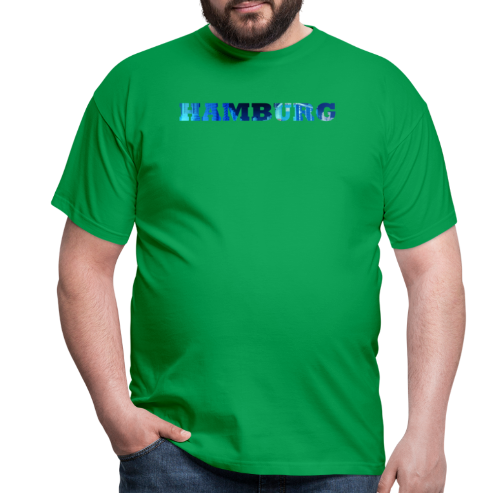 T-Shirt Hamburg "Panorama Bold" - kelly green