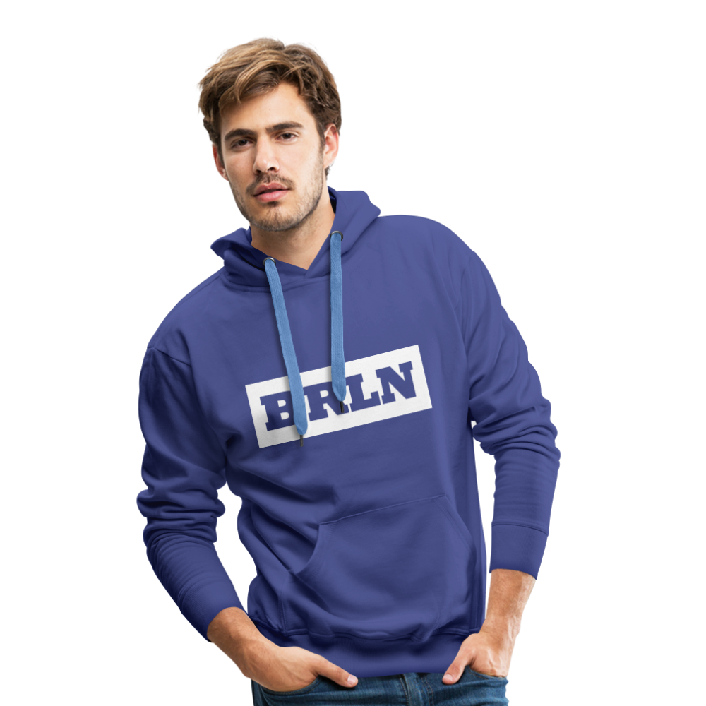 Hoodie Berlin "BRLN" Bright Edition - Königsblau