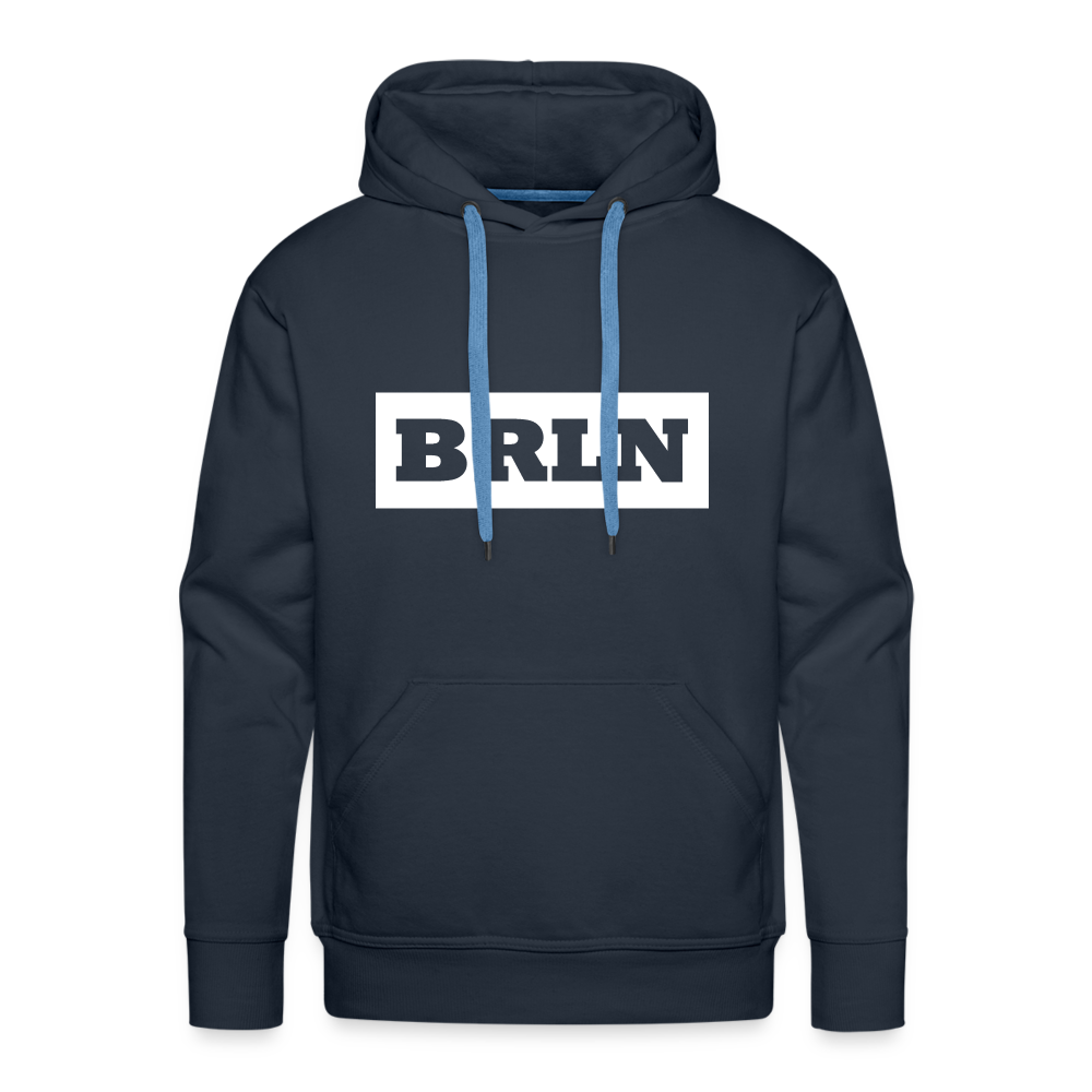 Hoodie Berlin "BRLN" Bright Edition - Navy
