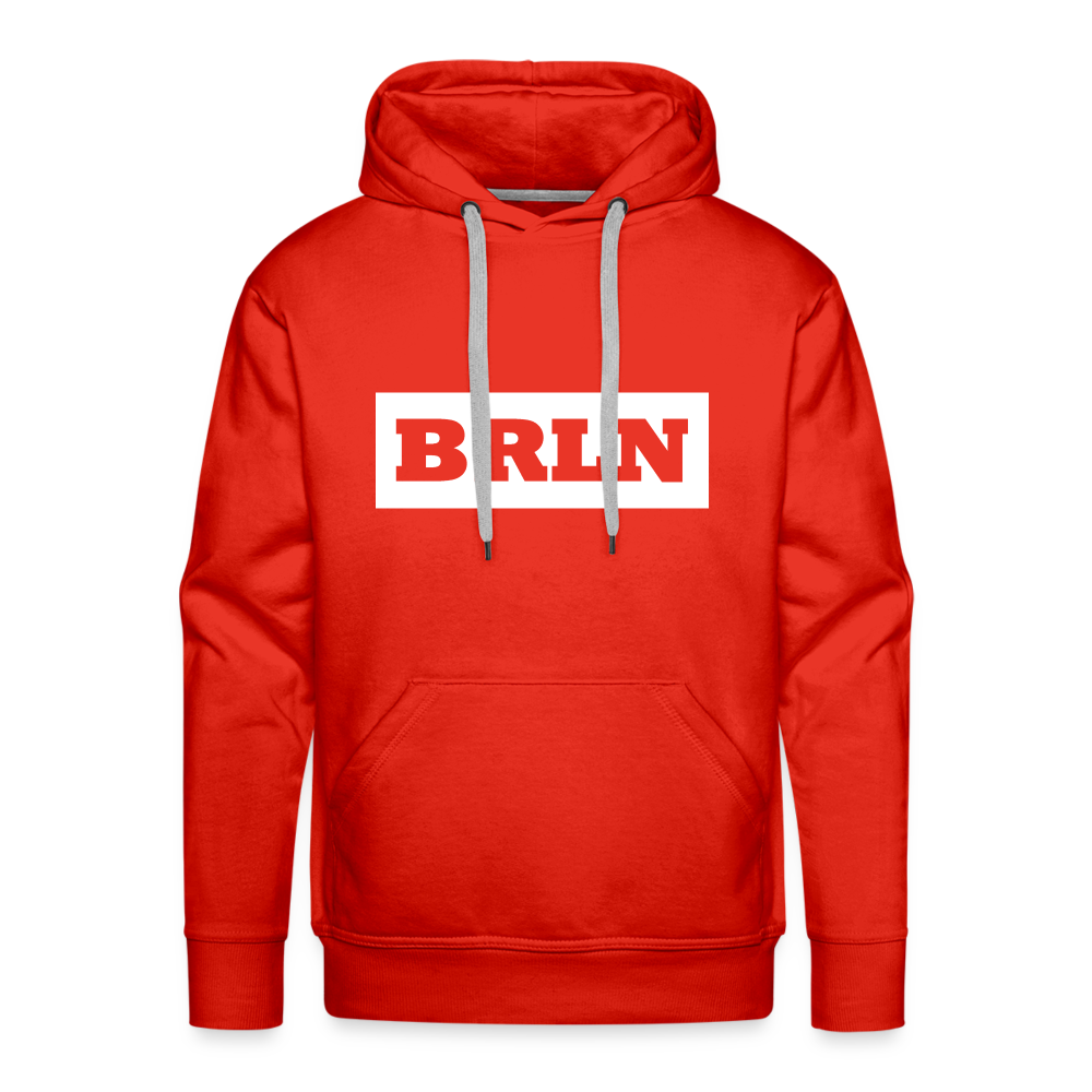 Hoodie Berlin "BRLN" Bright Edition - Rot