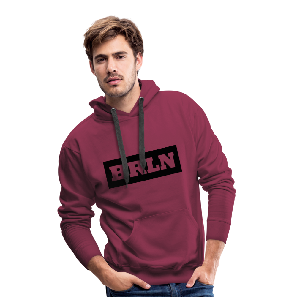 Hoodie Berlin "BRLN" Dark Edition - Bordeaux