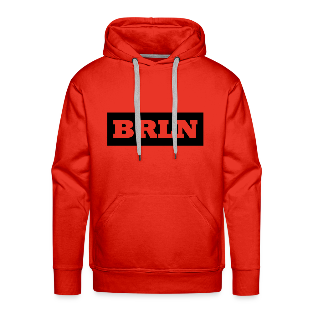 Hoodie Berlin "BRLN" Dark Edition - Rot