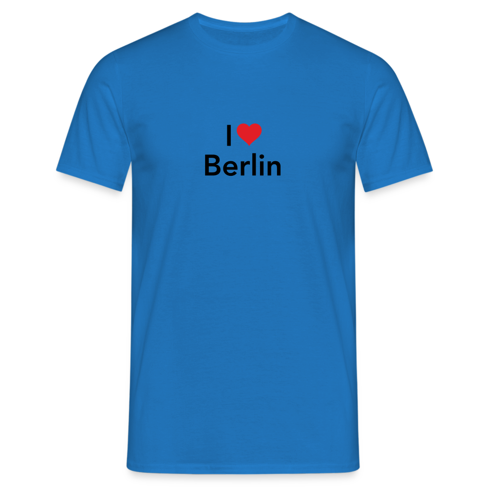 T-Shirt "I Love Berlin" - Royalblau