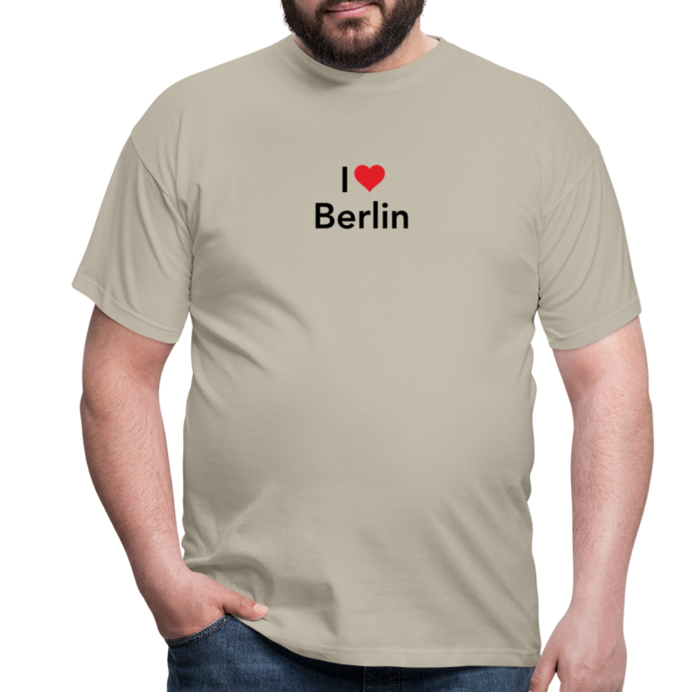 T-Shirt "I Love Berlin" - Sandbeige