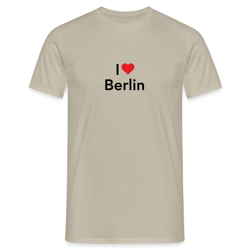 T-Shirt "I Love Berlin" - Sandbeige
