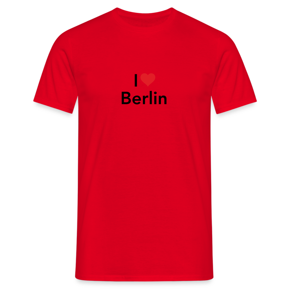 T-Shirt "I Love Berlin" - Rot