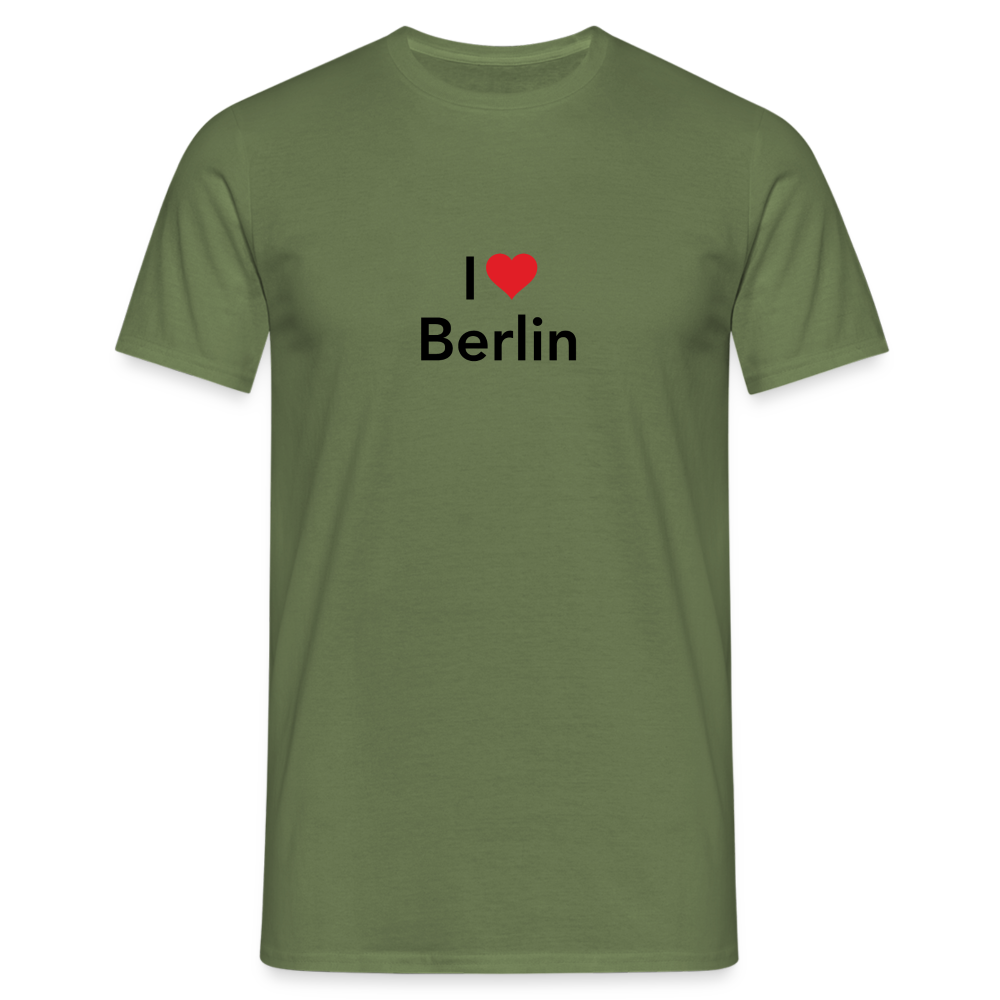 T-Shirt "I Love Berlin" - Militärgrün