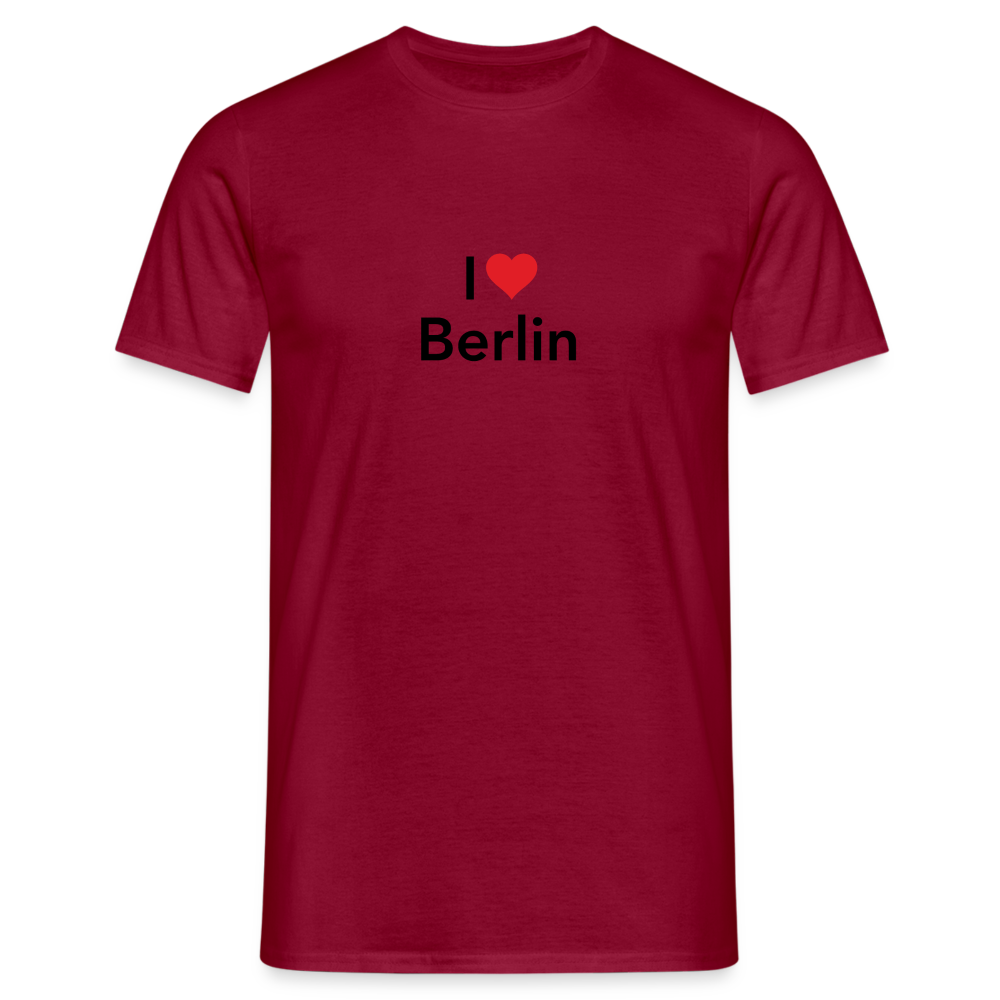 T-Shirt "I Love Berlin" - Ziegelrot