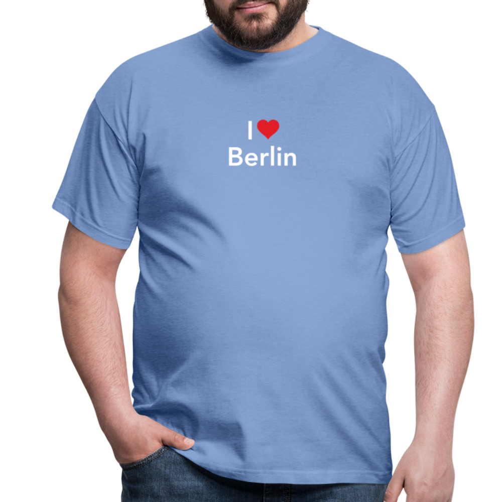 T-Shirt "I Love Berlin" Bright Edition - carolina blue