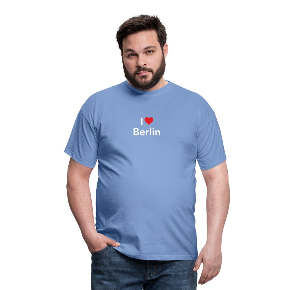 T-Shirt "I Love Berlin" Bright Edition - carolina blue